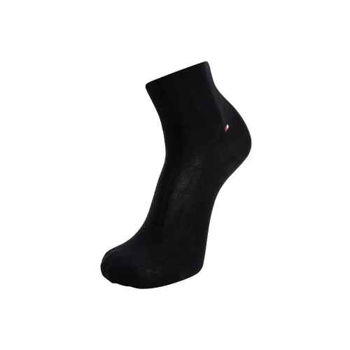 Tommy Hilfiger 1 упаковка черные мужские носки MID до икры