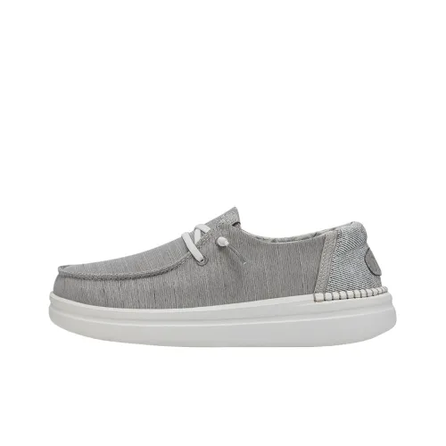 Heydude Женские повседневные туфли Low Top Серые Женские