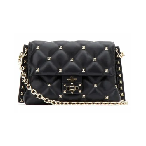 Valentino Овчина Сумка через плечо Стандартная Женская Черная