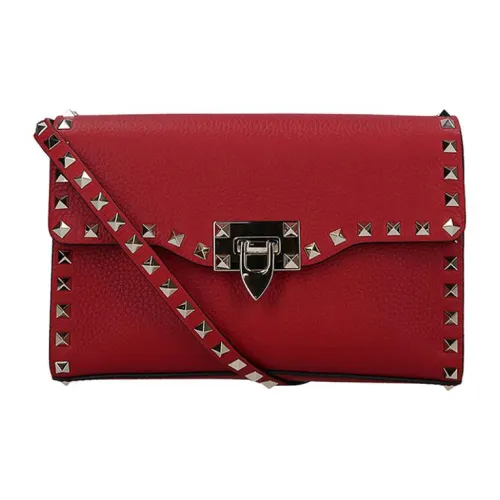 Valentino Кожа Сумка через плечо Сумка на плечо Женская Красная