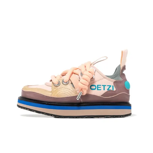 OETZI Стильные Скейтбординги Женские Светло-розовый и Темно-фиолетовый