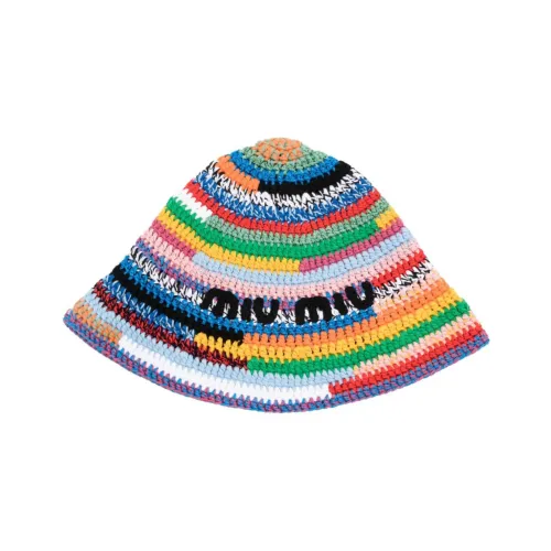 MIU MIU Хлопок Шапки-бини Многоцветные Женские