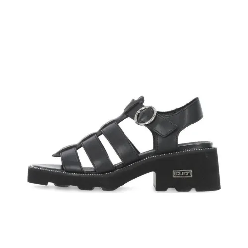 CULT GAIA One Ремешок Сандалии 6 см Женские Черные