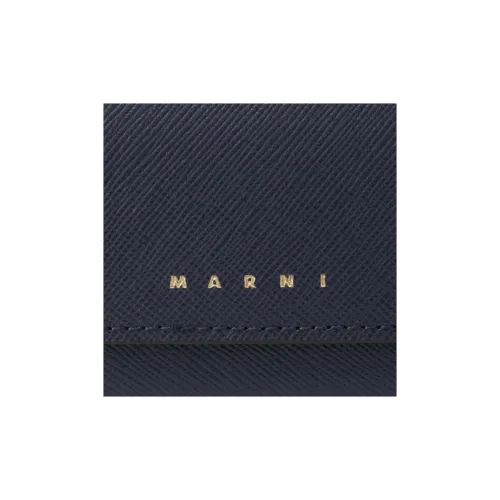 MARNI Телячья кожа Кошелек Key Pouch Женские Черный