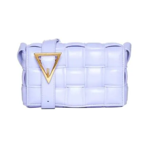 Bottega Veneta Sheepskin Сумка через плечо Маленькая Женская Светло-фиолетовая