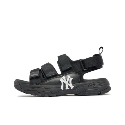 MLB Сандалии Triple New York Yankees New York Yankees Спортивные Сандалии Унисекс Черные