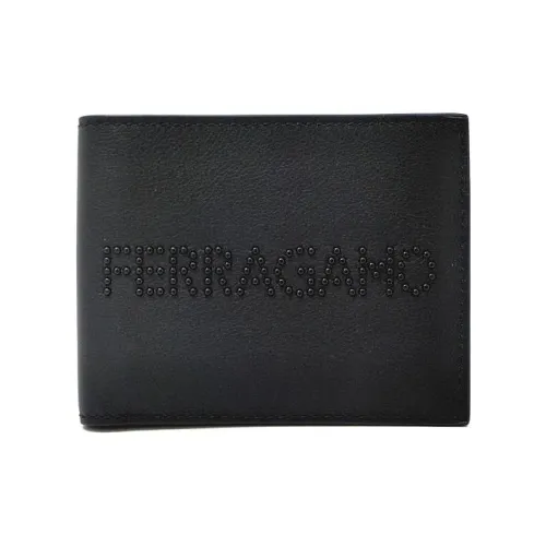 Ferragamo Кошелек из коровьей кожи стандартный мужской черный