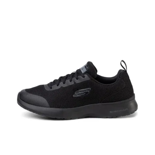 Skechers Skech Air Dynamight Low Топ Беговые кроссовки Мужской Черный