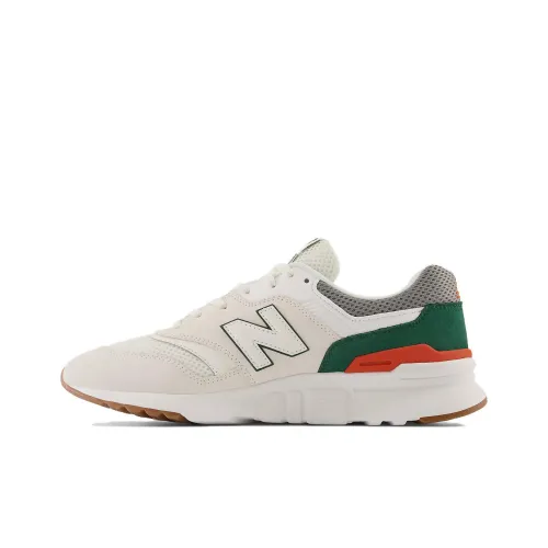New Balance NB 997H Low Топ Беговые кроссовки Унисекс Белый Зеленый