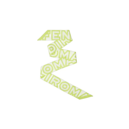 FENDI Шелковые шарфы Женские Желтые