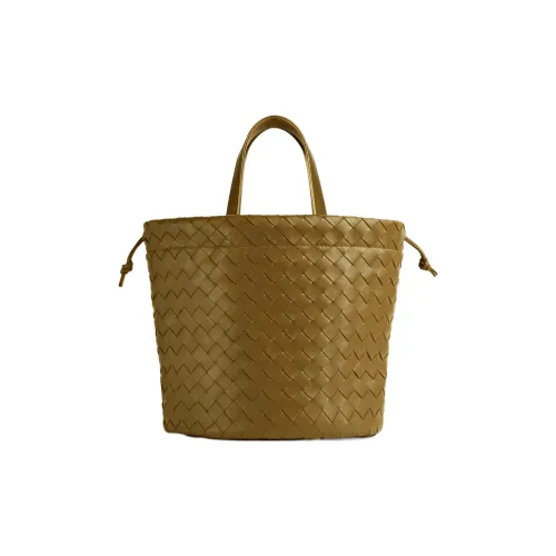 Bottega Veneta Овечья шкура Ведрообразная сумка Маленькая Женская Сумка-ведро