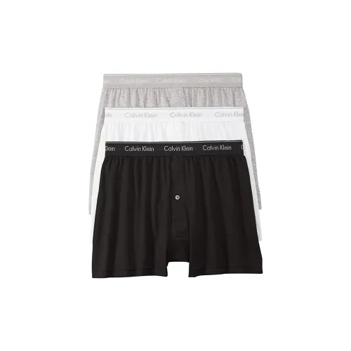 Calvin Klein 3 упаковки Черный+Белый+Серый Мужские Штаны Arrow