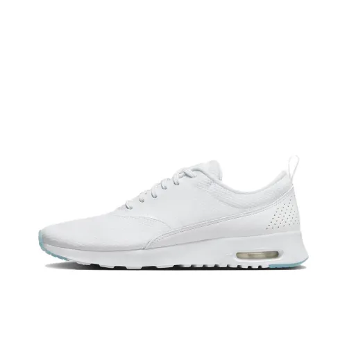 Nike Air Max THEA Амортизация Износостойкий Низкий Топ Повседневная Обувь Женская Белый Синий