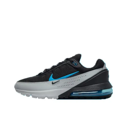 Nike Air Max Импуль Устойчивый к абразиву Низкий Топ Casual Мужской Черный Серый Синий