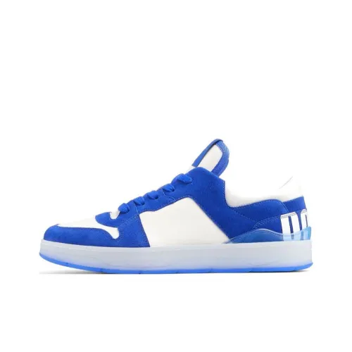 Jimmy Choo Florent Low Топ Стильные Скейтбординги Мужской Синий Белый