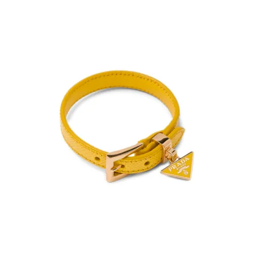 PRADA Наручные повязки Женские Желтые