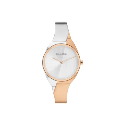 Calvin Klein Кварцевый Movement Женские Часы 30MM*30MM*8,1mm Серебряный