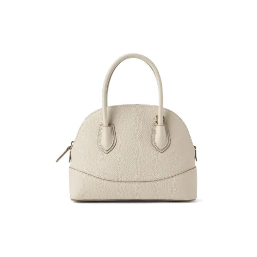 EMNI Классический Корова Кожа Work Сумка-купол Сумка Стандартный Женский Молочный Белый Большой