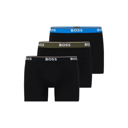 Hugo Boss Черные Мужские Штаны с стрелкой