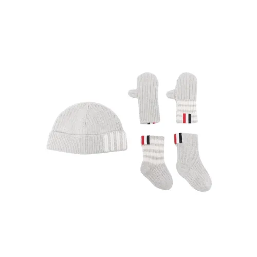 THOM BROWNE Шапки-бини Серый Kids