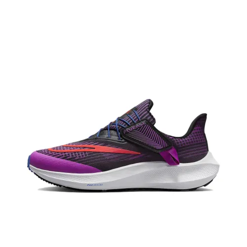Nike Air Zoom Pegasus 39 Амортизация Износостойкий Низкий Топ Беговые кроссовки Женские Фиолетово-синие Широкая подошва