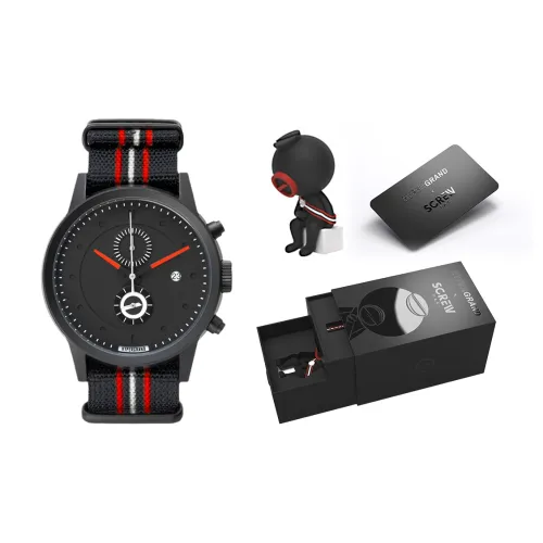 HYPERGRAND Коллаборация SCREW Tribute To AJ1 Ограниченная серия 1985 Набор Наручные часы Кварцевый механизм