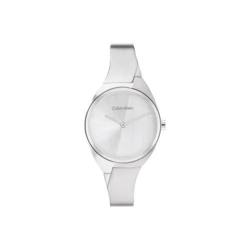 Calvin Klein Кварцевый Movement Женские Часы 30MM*8,1mm*8,1mm Серебряный