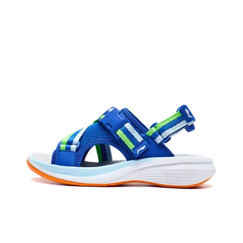 LINING YOUNG Амортизация Легкий Дышащий Устойчивый к растрескиванию Детские сандалии Синий Зеленый Белый Подростки