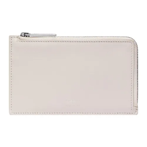 Balenciaga Smooth Calfskin Wallet Regular Women's Light Beige