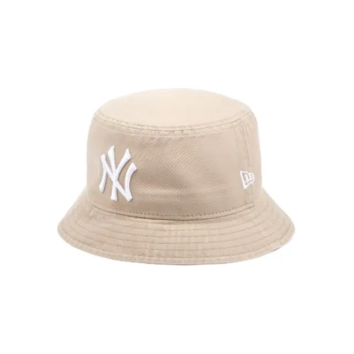 New Era Cotton Bucket Hats Унисекс Бежевый