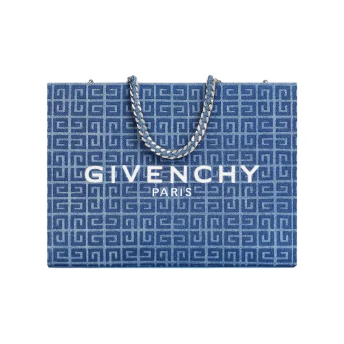GIVENCHY Деним Тоут Сумка Сумка для покупок Сумка среднего размера Женская Средний деним