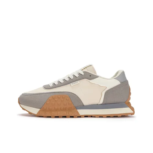Кроссовки KAPPA для бега Low Top Gardenia White/Serene Gray 0045 Унисекс