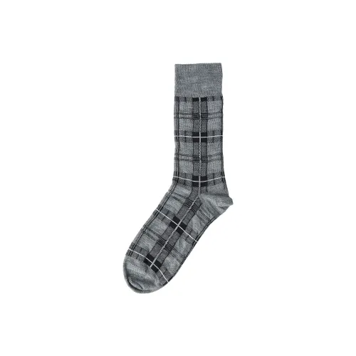 THOM BROWNE Серые Женские Носки MID до икры