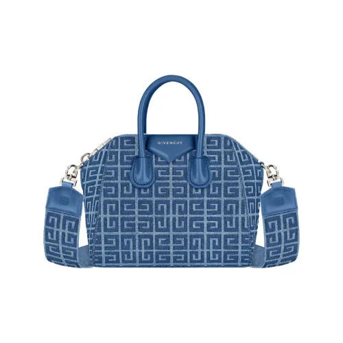 GIVENCHY Antigona Сумка из коровьей кожи сумка через плечо сумка через плечо мини женская средне-голубая