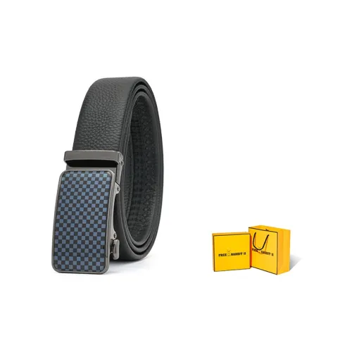 FREE RABBITⅡ Юность и Взрослый Ремень Автоматическая Застежка Кожаные Ремни Мужские