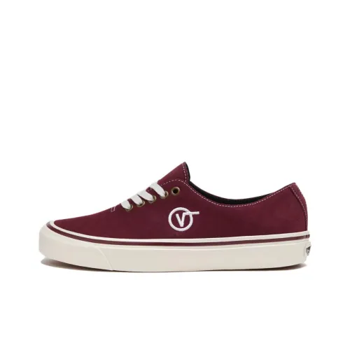 VANS Authentic Series One Piece Low Top Скейтборд Кроссовки Unisex Красный