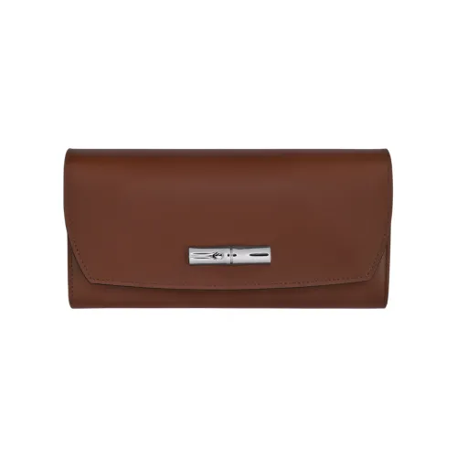 LONGCHAMP Телячья кожа Кошелек Женские Ebony