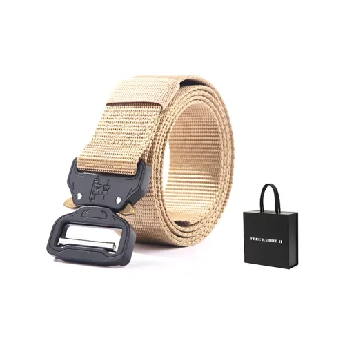 FREE RABBITⅡ 2023 New Arrival Outdoor Nylon Belt Leather Belts Men's