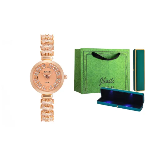 ROYAL CROWN RC Jbaili Кварцевый механизм Часы Женские Золотой циферблат JBL13