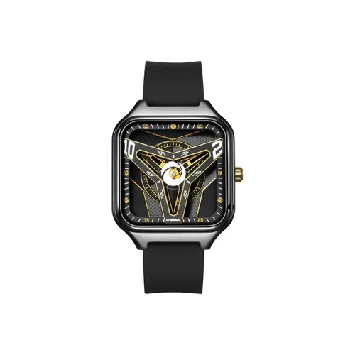 CASIMA Cyberpunk Collection Кварцевый механизм Часы Мужские Черный циферблат CS2137 3