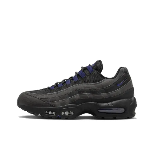 Nike Air Max 95 'Синий JEWEL' Устойчивый к истиранию Дышащий Низкий Топ Повседневная обувь Мужская Черный Синий