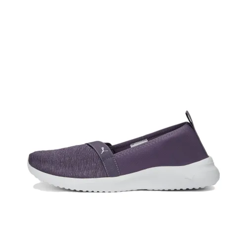 PUMA Adelina Collection Низкий Топ Спортивная Повседневная Обувь Женская Фиолетовая Белая