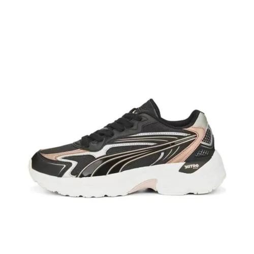 PUMA Teveris Nitro Series Noughties Low Топ Спортивная Повседневная Обувь Унисекс Черный