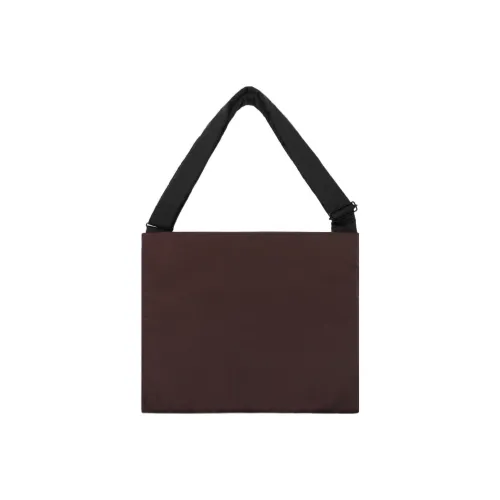 MARNI PORTER Collaboration Телячья кожа Детали Одно плечо Сумка Мужская Коричневый Неон Зеленый