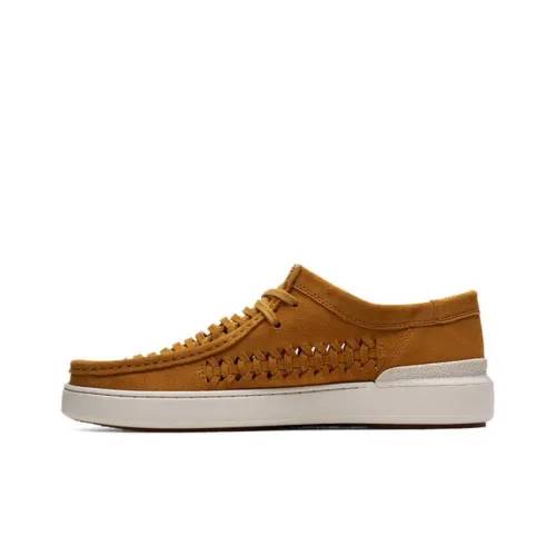 Clarks Скейтборд Кроссовки Низкие Желтые Мужские