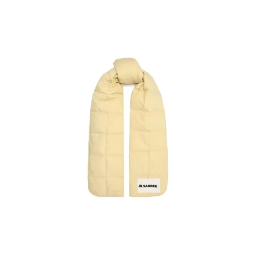 JIL SANDER Вязаные шарфы Желтые Женские