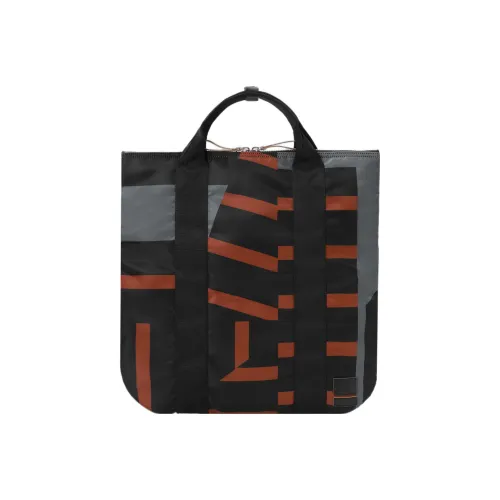 MARNI PORTER Collaboration Полиэстер Сумка Мужская Серый Черный Красный