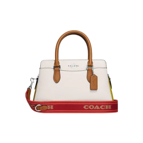 COACH Darcie Кожа Сумка Kelly Сумка через плечо Мини Женская Белая