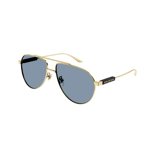 GUCCI Сплав Aviator Солнцезащитные очки Мужские Золотые