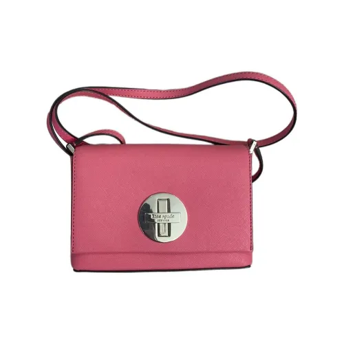 Kate Spade Коровья кожа Конверт Сумка Сумка Сумка через плечо Женская Розовая Красная